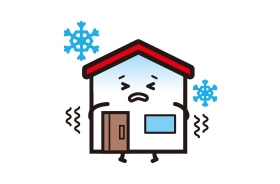 屋根の敵は雨水以外に凍結、結露